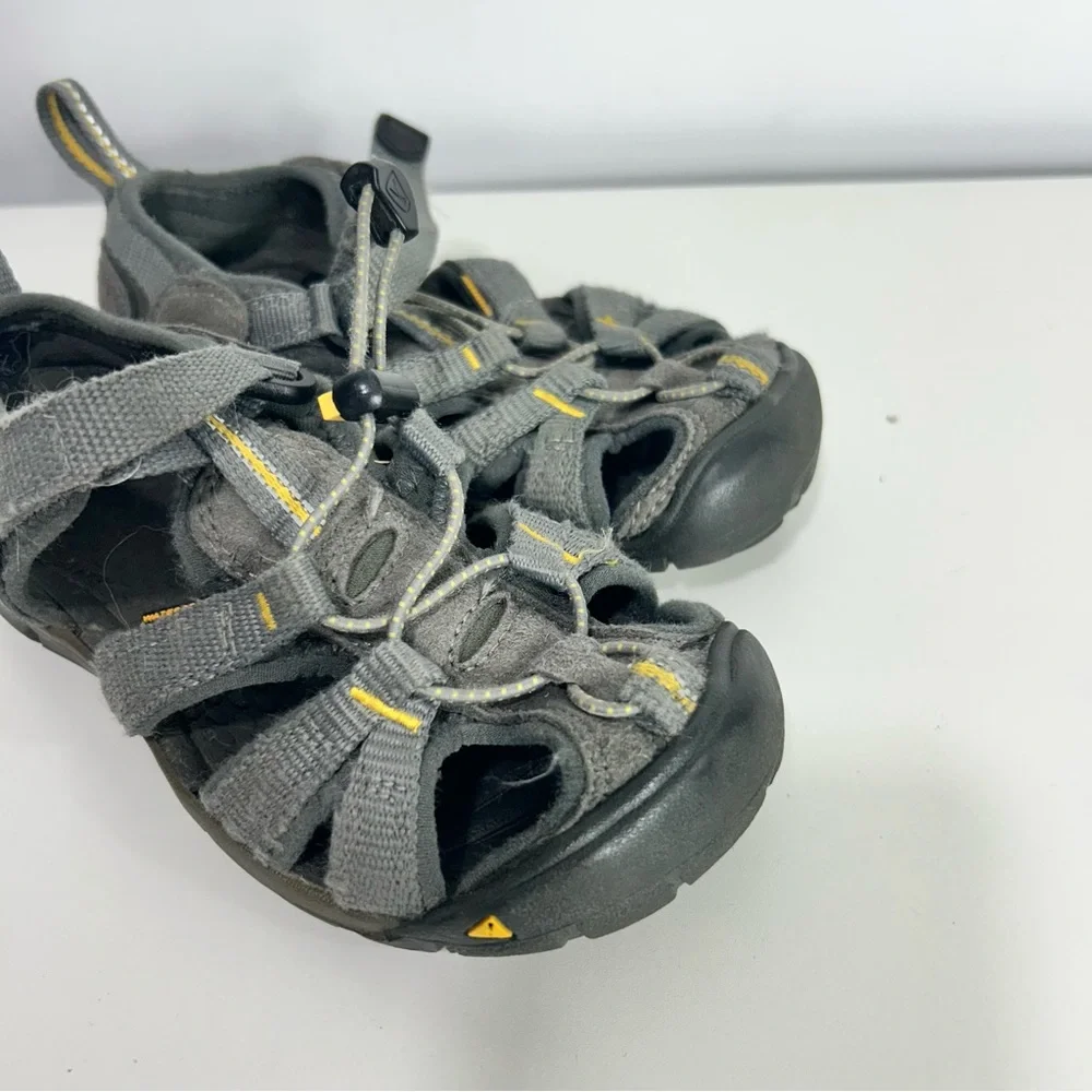 Keen Gray and Yellow Outdoor Sandals